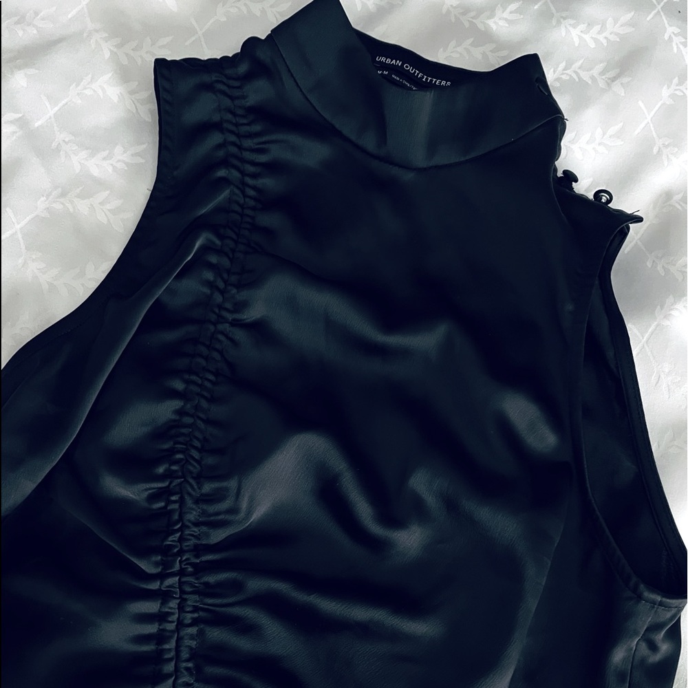 Never used urban outfitters no sleeve blouses Black